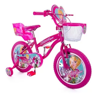 Bicicleta Para Niña De 3 A 5 Años Rin 12 Princesa Ontrail