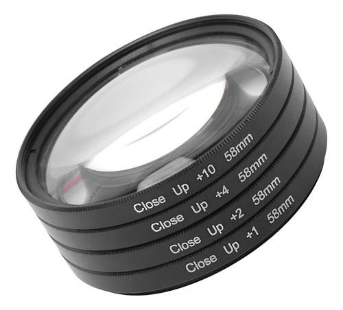 Filtro Macro De Vidrio Óptico De Primer Plano +1 +2 +4 +10 K