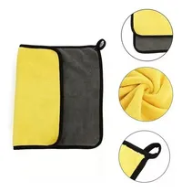 Comprar Paño De Microfibra Toalla Gruesa Lavado Secado Auto 60x30cm 