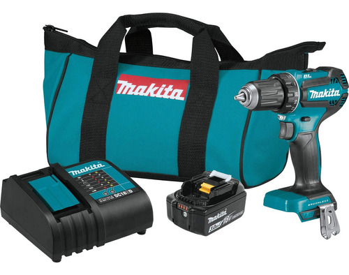 Makita Xfd131 18v Lxt Litio-ion Sin Escobillas, Kit De Tala.