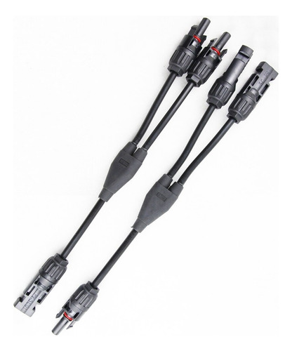 Par Conector Mc4 2 A 1, Con Extencion,  Oferta !!