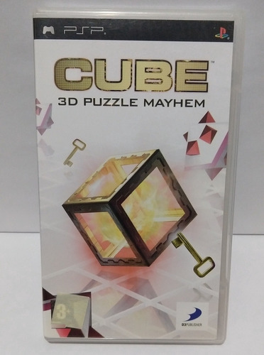 Cube 3d Puzzle Mayhem Para Psp Usado Fisico