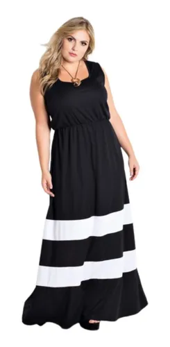 Vestido longo sales simples barato