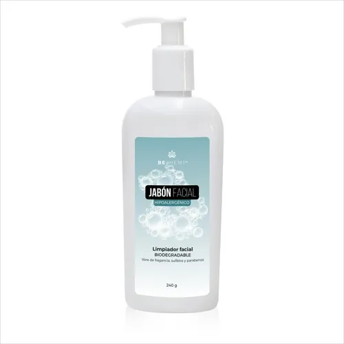 Jabón Facial Para Piel Rosácea, Dermatitis 250 Ml Beohemp