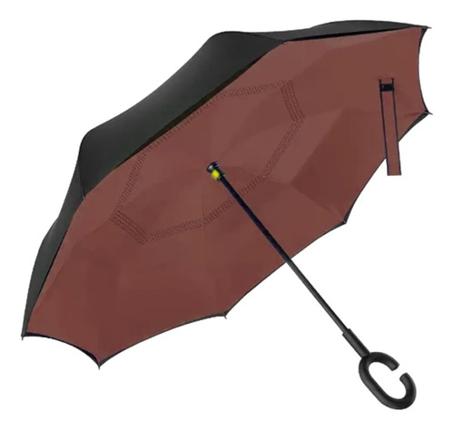 Paraguas Inverter Invertido Doble Capa Filtro Uv