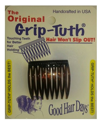 Good Hair Days Grip-tuth 40073 - Juego De 2 Peines De 1 1/2 