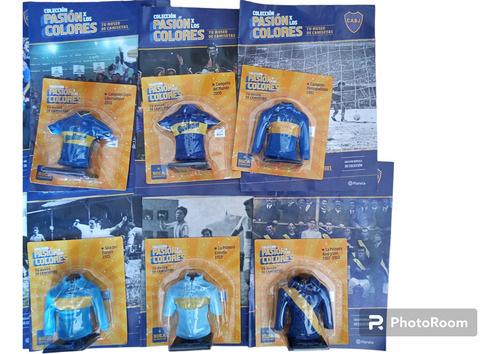 Coleccion Completa 12 Camisetas De Boca Pasion X Los Colores