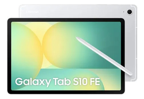 Tablet Samsung Galaxy Tab S10 FE WiFi, 128GB, 8GB, Tela 10.9" 90Hz, S Pen e Capa Inclusas - Prata