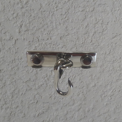 Imagen 8 de 10 de Hamaquero Para Concreto, Gancho Hamaca. Fácil Instalación