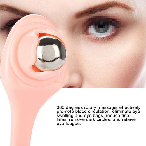 Masajeador De Ojos Manual Portátil Con Rodillo De Bola De Ac