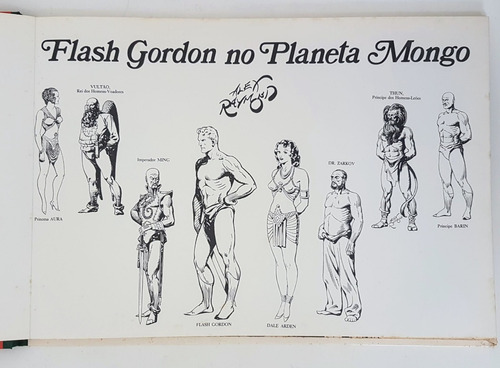Hq Flash Gordon No Planeta Mongo Reprint 1977 Ebal Seminovo (Usado)