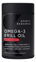 Comprar Sports Research Aceite De Krill Antártico Omega 3 Cápsulas