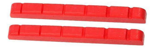 4 X 2 Piezas De Tuerca De Para Guitarra Eléctrica, Rojo