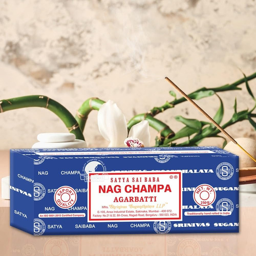 Sahumerios Satya Nag Champa Premium Series 250gr. X 1 Uni Fragancia Palo Santo