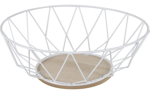 Cesto Decorativo Tramê - Alto - Orb Decoração Casa Cor Branco