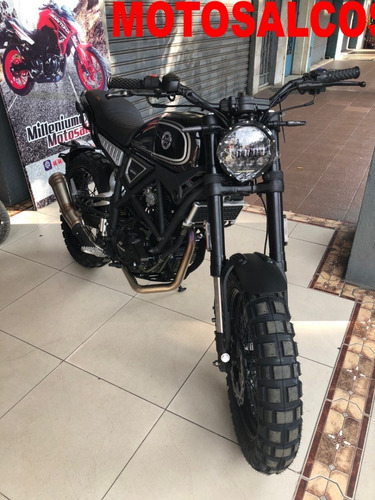 Imagen 4 de 5 de Moto Daytona Scrambler 250cc Radiador Aceite Y Barra Inverti