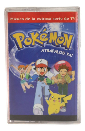 Pokemon Atrapalos Ya! Musica Soundtrack Pikachu / Nuevo!
