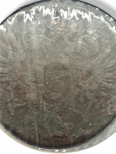 Moneda De Cobre Austria Imperial De 3 Kreuzer Año 1800 (Usado)