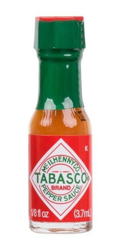 Tabasco Salsa Mini Original 3.7ml   144pzas