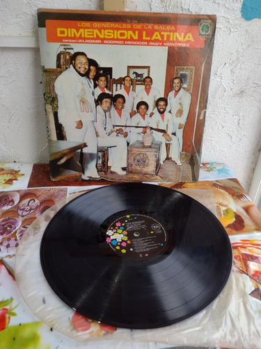 Dimensión Latina Los Generales De La Salsa Disco De Vinil Lp (Usado)