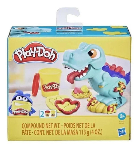 Massinha Mini Play Doh Classicos Dino T Rex Dinosaurus E4902