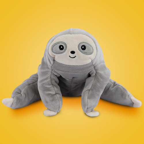 Miniso Peluche Perezoso Felpa Rosa 20x12 Cm Color Gris