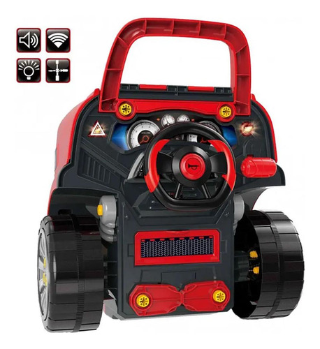 Juego De Mecánicos Jeep-autos Niños Armables