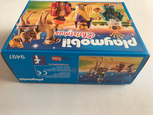 3 Reyes Magos Y Camello Playmobil Christmas 9497 Nacimiento (Usado)