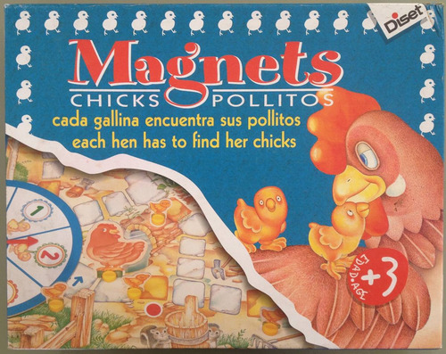 Juego De Mesa Magnético: Chicks/pollitos