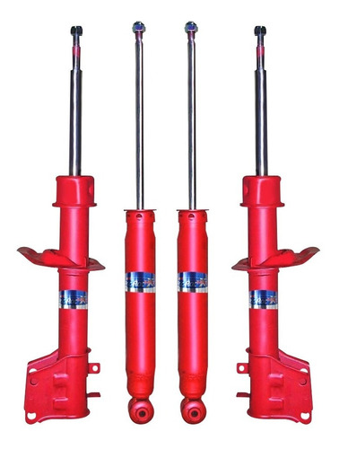 Kit 4 Amortiguadores Fric Rot Fiat Palio Fire Sin Abs