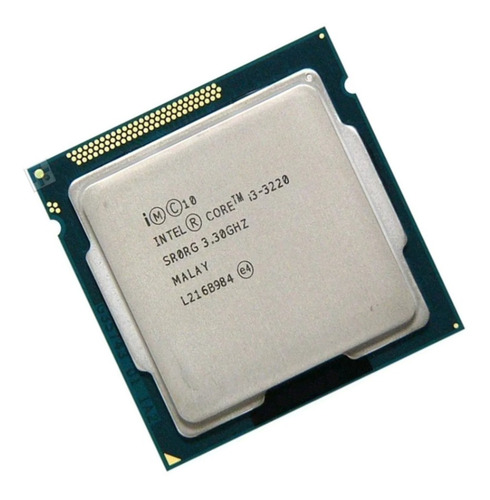 Imagen 2 de 2 de Procesador gamer Intel Core i3-3220 CM8063701137502 de 2 núcleos y 3.3GHz de frecuencia con gráfica integrada