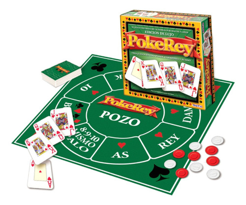 Juego De Mesa Pokerey Deluxe Toyco Poker