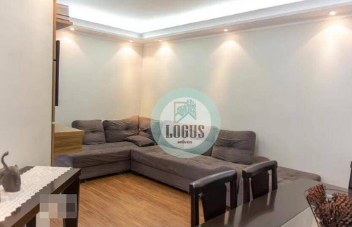 Imagem 3 de 19 de Apartamento Com 3 Dormitórios À Venda, 85 M² Por R$ 350.000,00 - Nova Petrópolis - São Bernardo Do Campo/sp - Ap1596