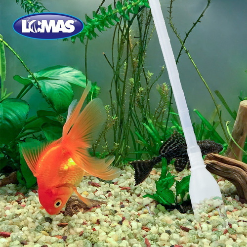 Imagen 4 de 5 de Sifon 170cm Con Bomba Manual Para Lavar Pecera Acuario Chico