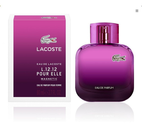 Perfume Lacoste L.12.12 Pour Elle Magnetic 80 Ml Edp