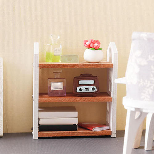 Nova 2 Estantería En Miniatura For Casa De Muñecas A Escala
