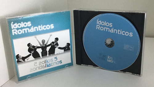 Idolos Romanticos Los 5 Latinos Cd Original