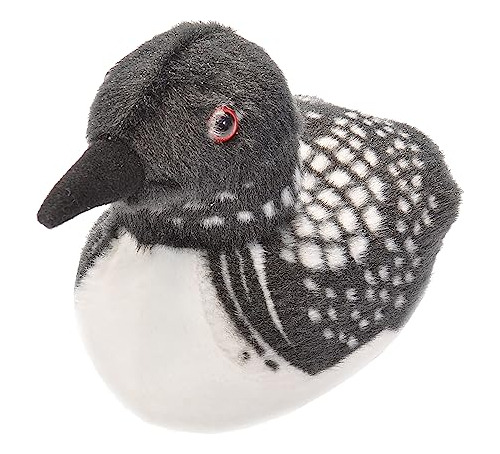 Wild Republic Audubon Birds Common Loon Plush With Authentic