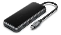 Comprar Hub Usb Multipuerto Vention - 9 En 1 - Usb C A Hdmi + Rj45 + 2 Puertos Usb 2.0 + Usb 3.0 Lector De Tarjetas Sd Tf + Pd 100w + Usb C - 4k - Carcasa Aluminio - 15 Cm - Para Pc \u002F Mac \u002F Laptop - Tfhhb