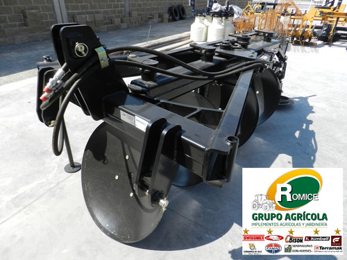 Arado Agricola P/ Tractor 4 Discos Hidraulico Marca Bison
