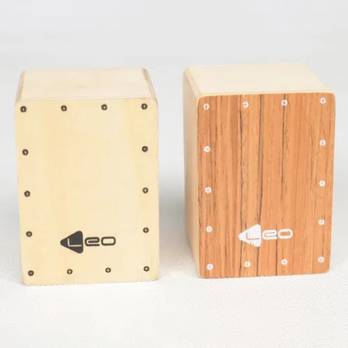 Caja De Percusión De Viaje, Tambor De Mano Compacto, Madera