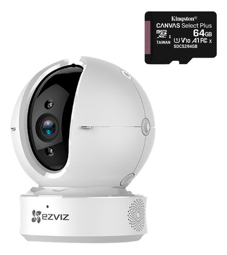 Camara Wifi Ezviz 1080p Exterior Motorizada + Memoria 64gb