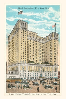 Libro Vintage Journal Hotel Commodore, New York City - Fo...