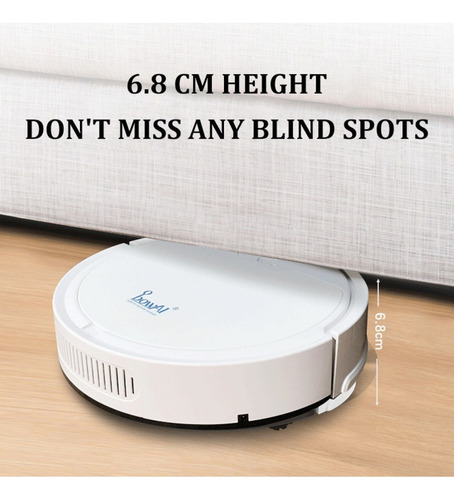 Mini Robot De Barrido Inteligente Que Barre, Trapea Y Aspira