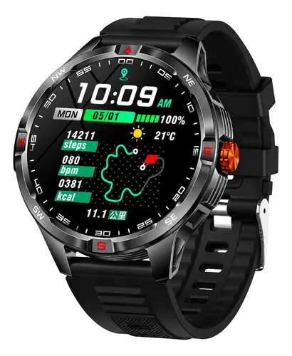 Smartwatch T-rex 3 Militar 1000mah Amoled Bt Bússola Ip68