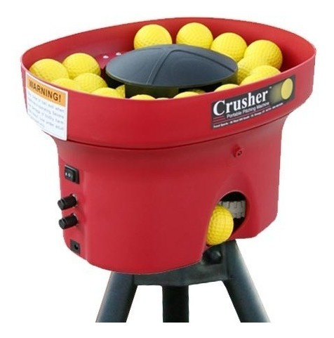 Crusher Curve Maquina De Picheo Con 24 Mini Pelotas Suaves