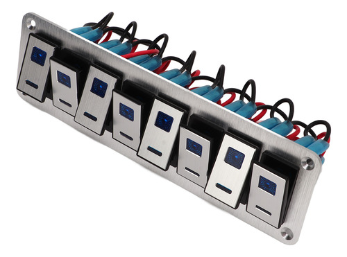 Panel De Interruptores Basculantes, 8 Bandas, 1224 V, 5 Pine