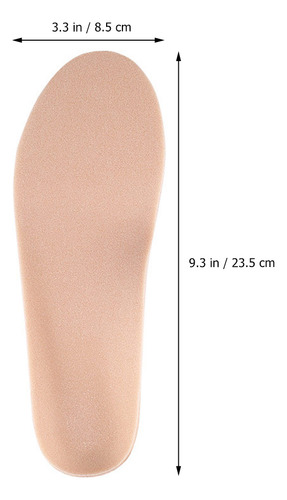 1 Par De Plantillas Transpirables Para Zapatos Que Absorben