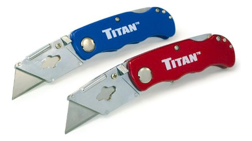 Titan Tools - Cuchillo Utilitario De Bolsillo Plegable (paqu