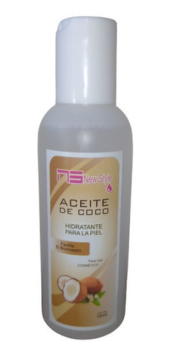 Aceite De Coco Bronceado Cabello Cuerpo Masajes 140 Ml